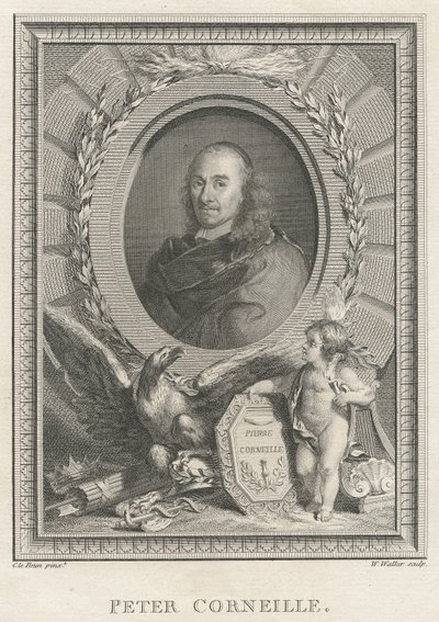 Pierre Corneille (1606-84) Franse toneelschrijver door French School